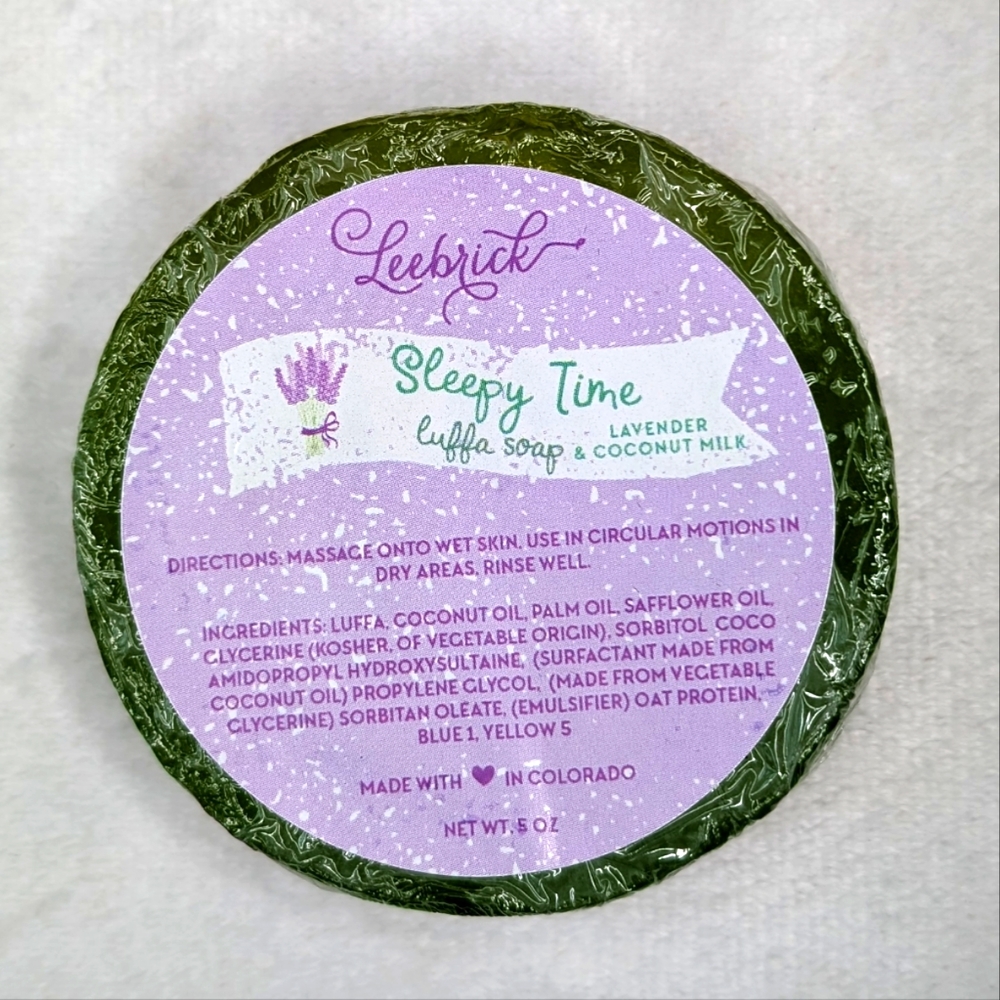 Sleepy Time Luffa Soap